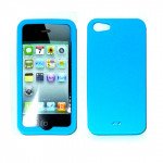 Wholesale iPhone 5 Silicone Skin Case (Blue)